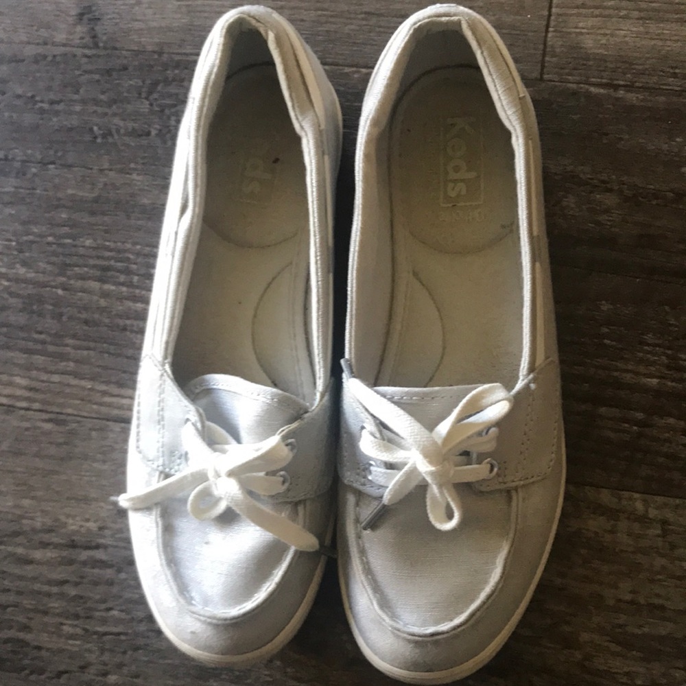 Keds slip on boat shoe